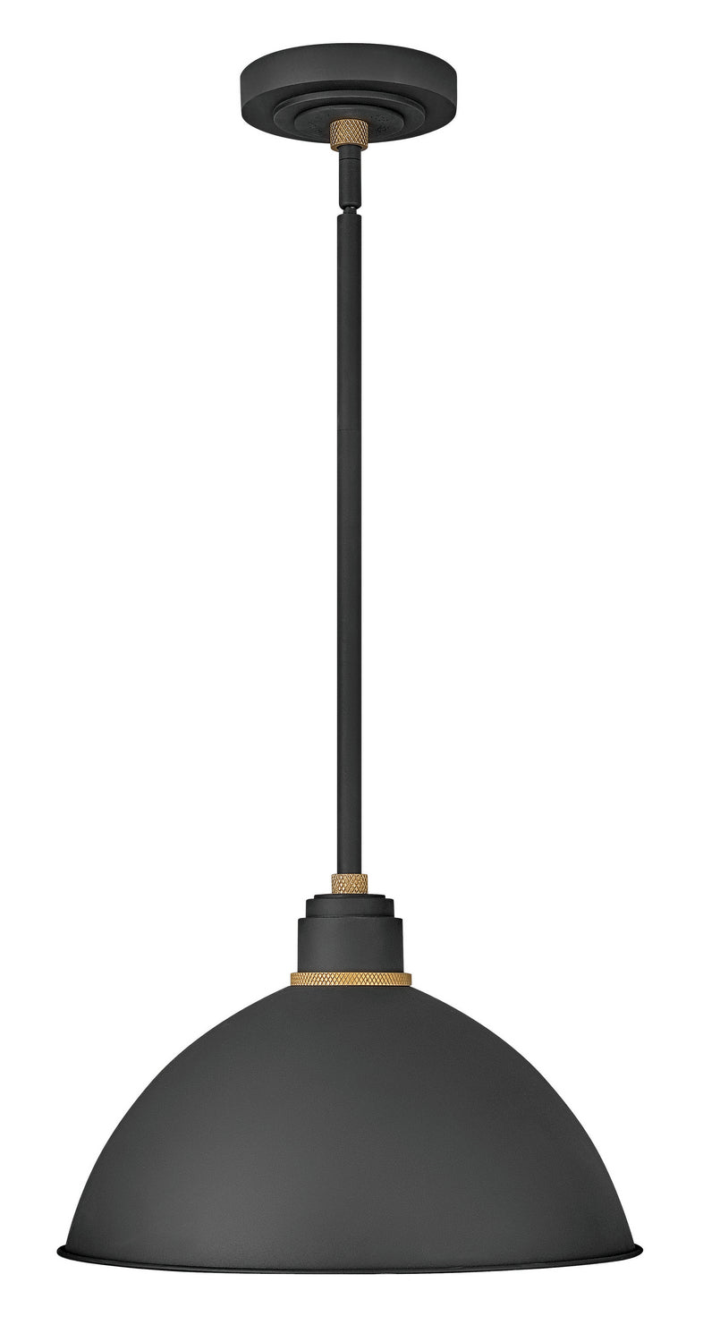 Hinkley Lighting 10685TK  Foundry Dome Outdoor Textured Black