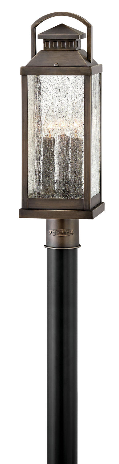 Hinkley Lighting 1181BLB  Revere Outdoor Blackened Brass