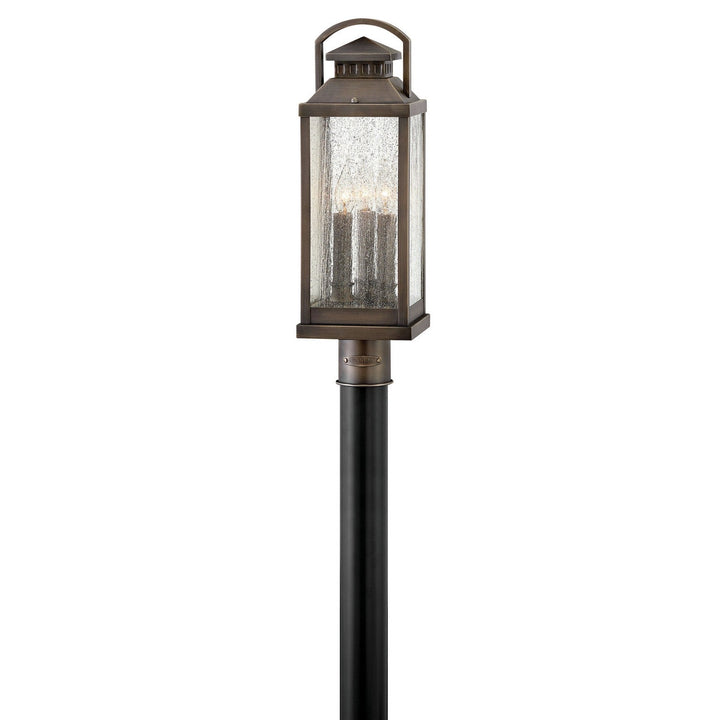 Hinkley Lighting 1181BLB  Revere Outdoor Blackened Brass