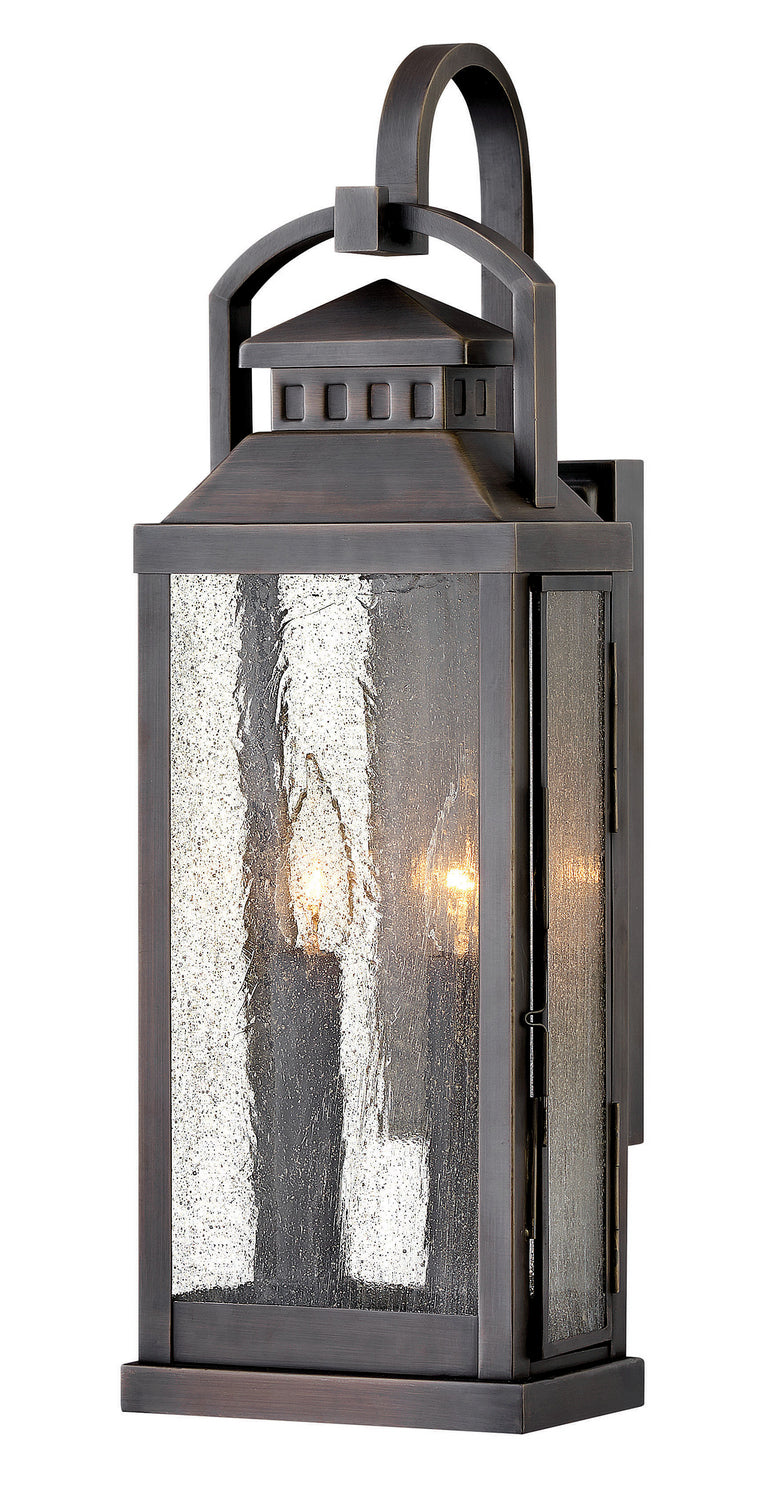 Hinkley Lighting 1184BLB  Revere Outdoor Blackened Brass