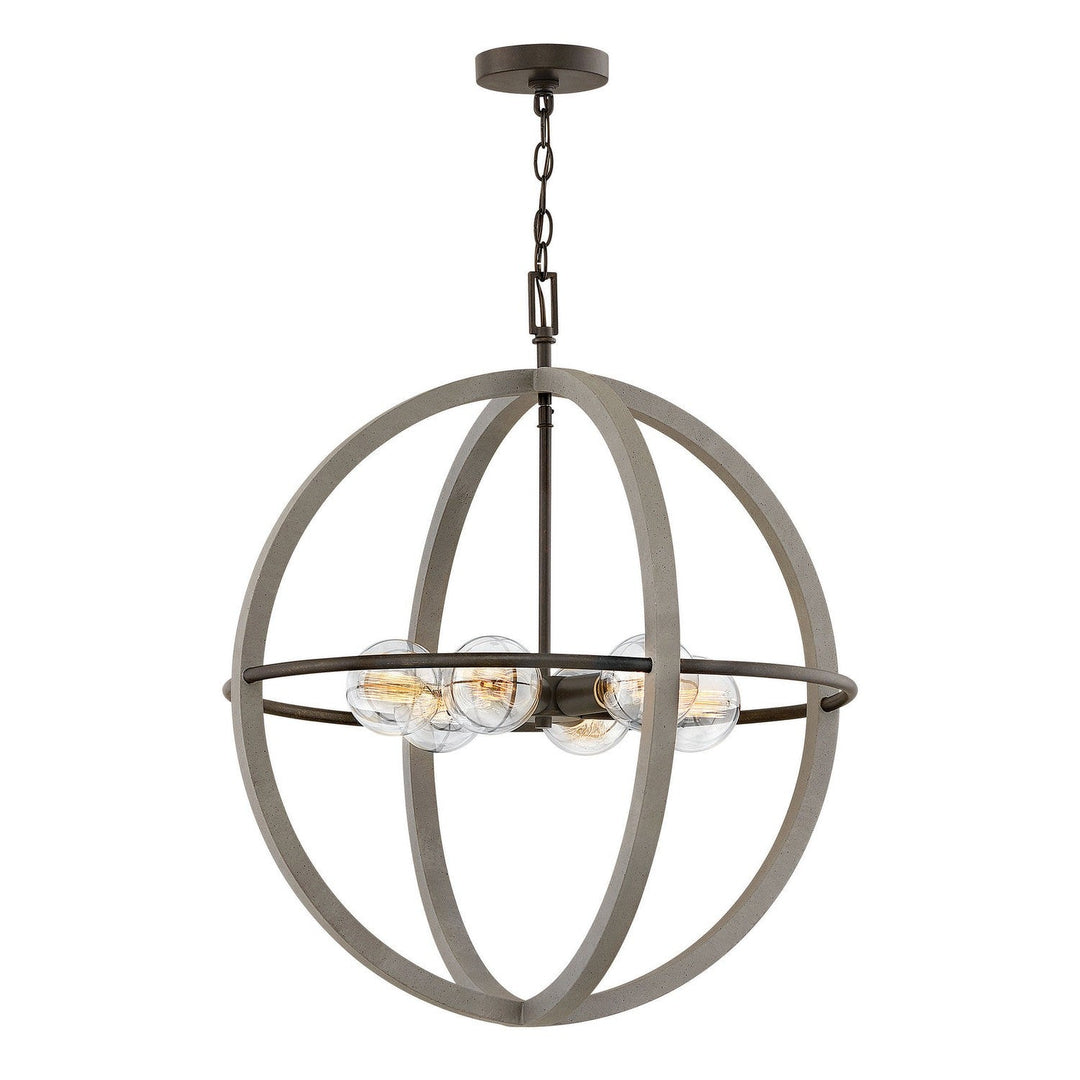 Hinkley Bodie 3426DC Chandelier Light - Dark Cement