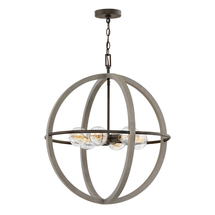Hinkley Bodie 3426DC Chandelier Light - Dark Cement