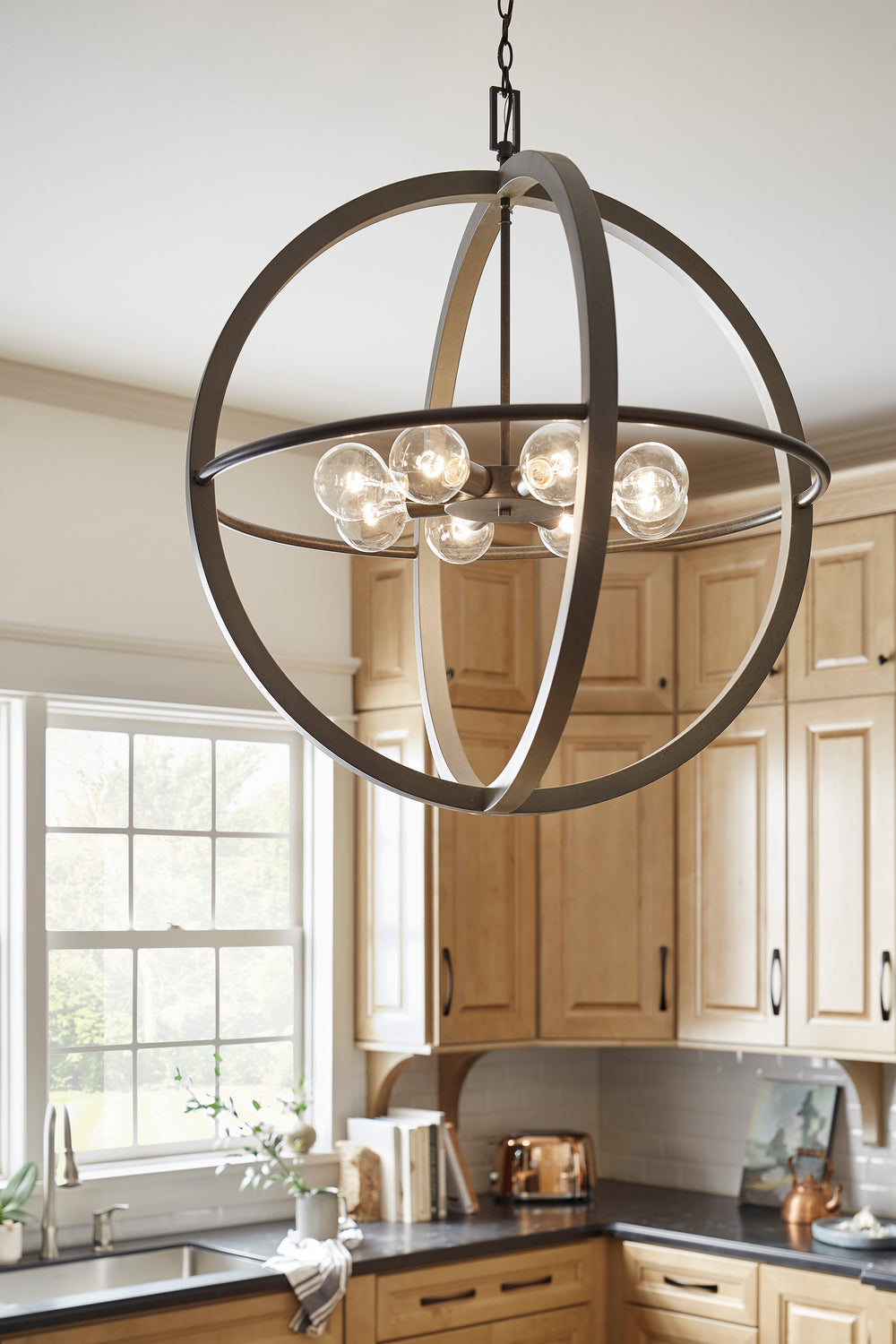 Hinkley Bodie 3428DC Chandelier Light - Dark Cement