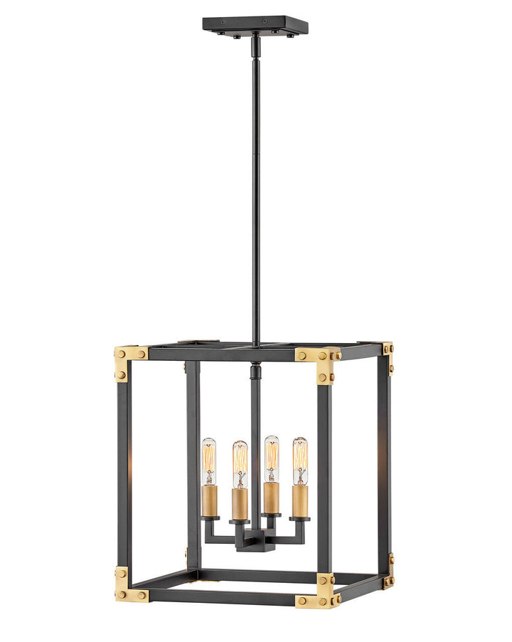 Hinkley Louis 4294SK Chandelier Light - Satin Black