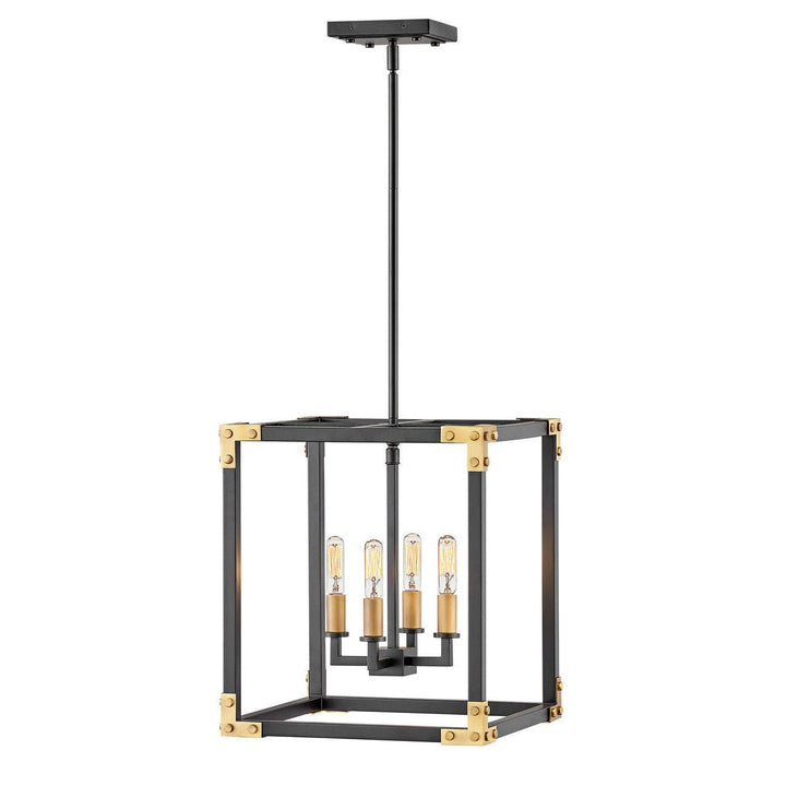 Hinkley Louis 4294SK Chandelier Light - Satin Black