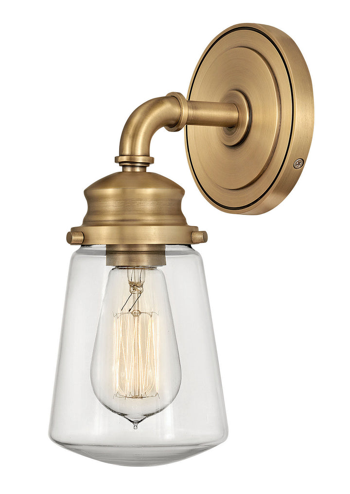 Hinkley Fritz 5030HB Wall Sconce Light - Heritage Brass