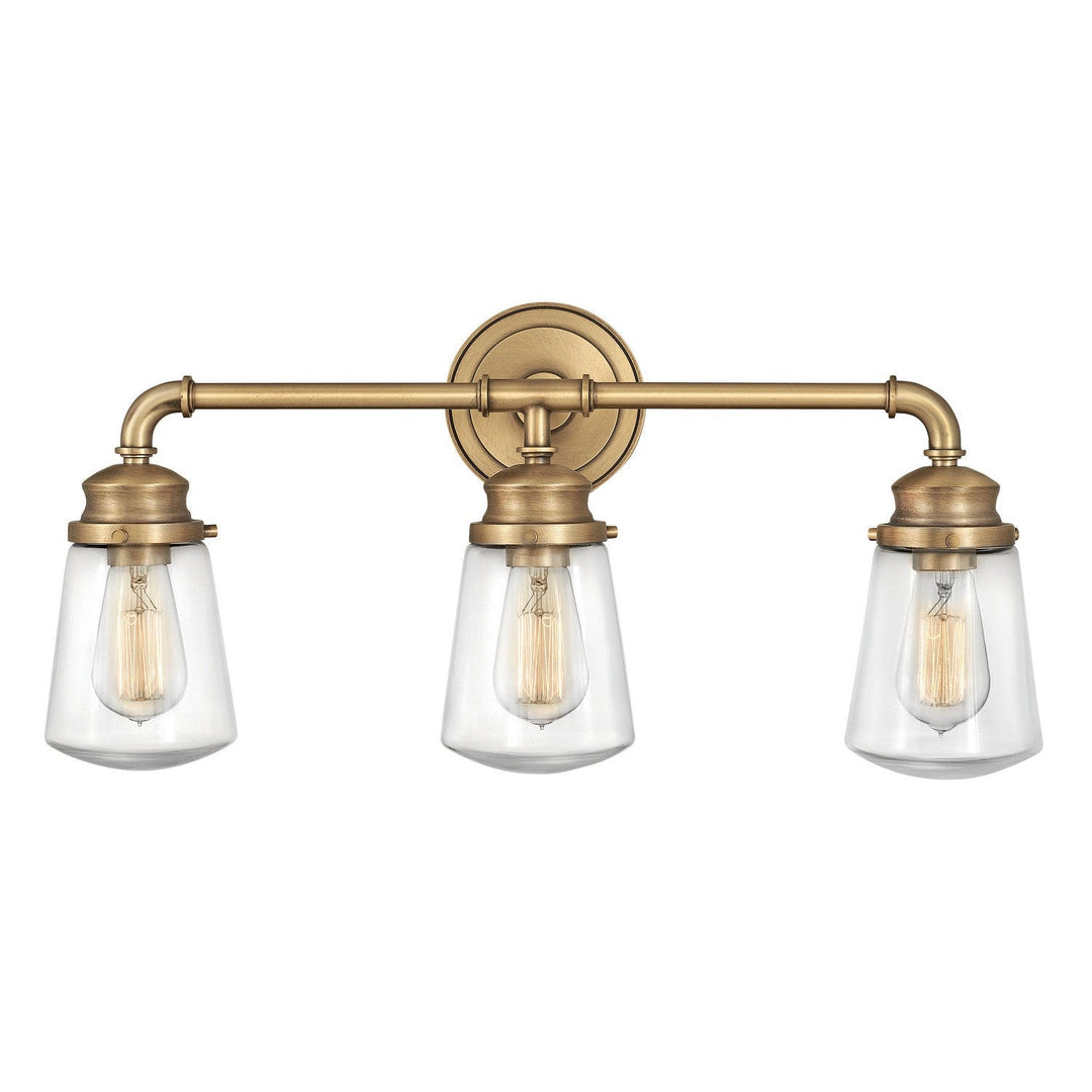 Hinkley Fritz 5033HB Bath Vanity Light 24 in. wide - Heritage Brass