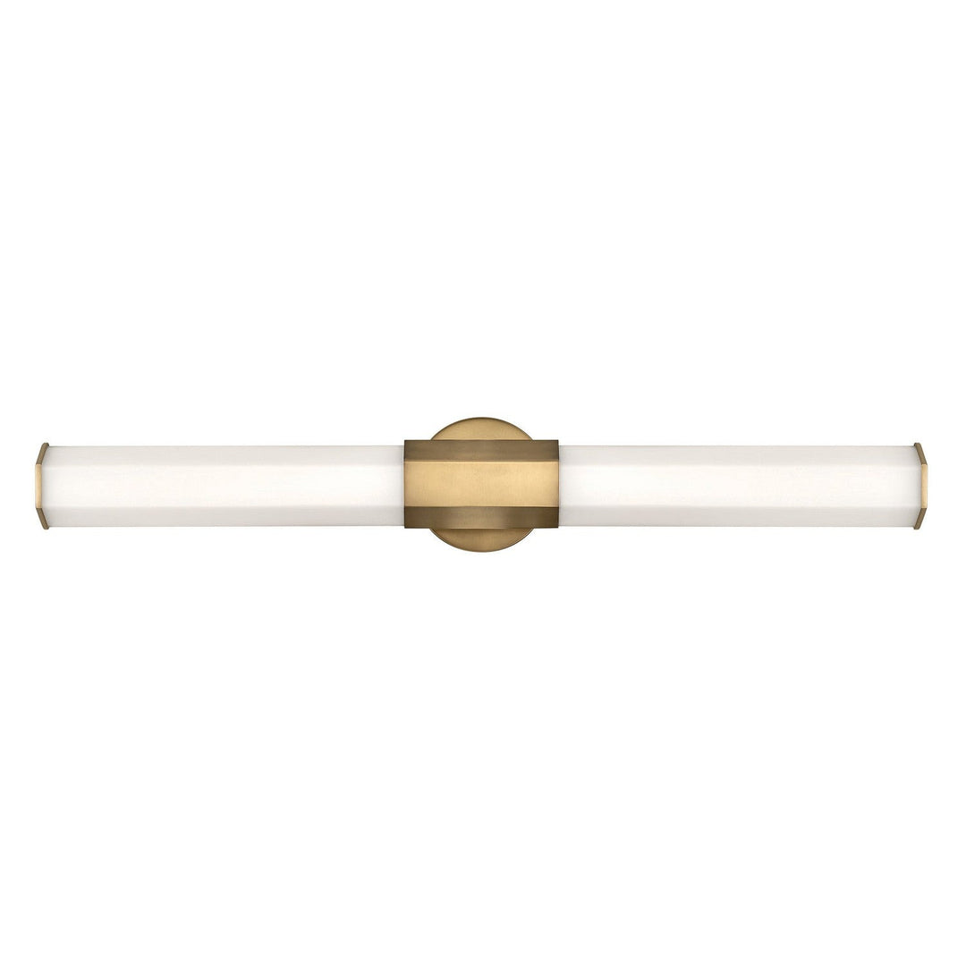 Hinkley Facet 51153HB Bath Vanity Light 32 in. wide - Heritage Brass