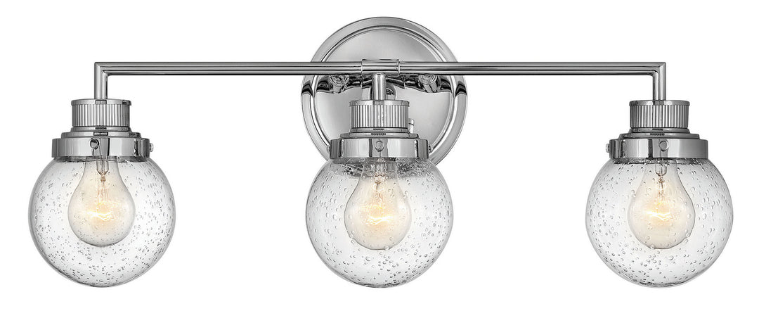 Hinkley Poppy 5933CM Bath Vanity Light 25 in. wide - Chrome