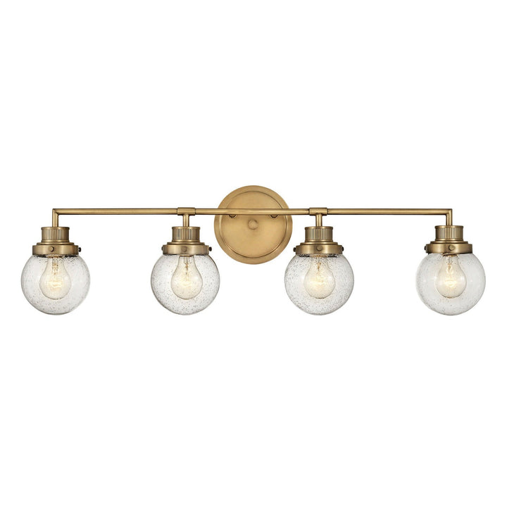 Hinkley Poppy 5934HB Bath Vanity Light 34 in. wide - Heritage Brass