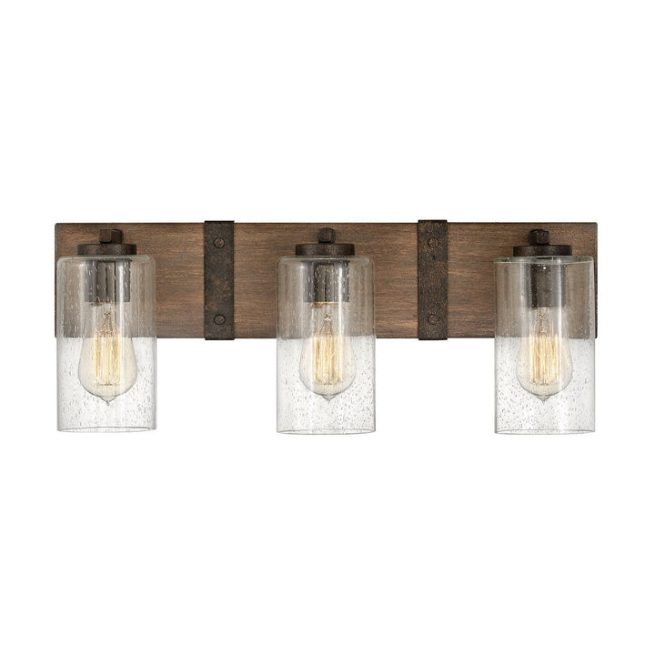 Hinkley Sawyer 5943SQ Bath Vanity Light 22 in. wide - Sequoia