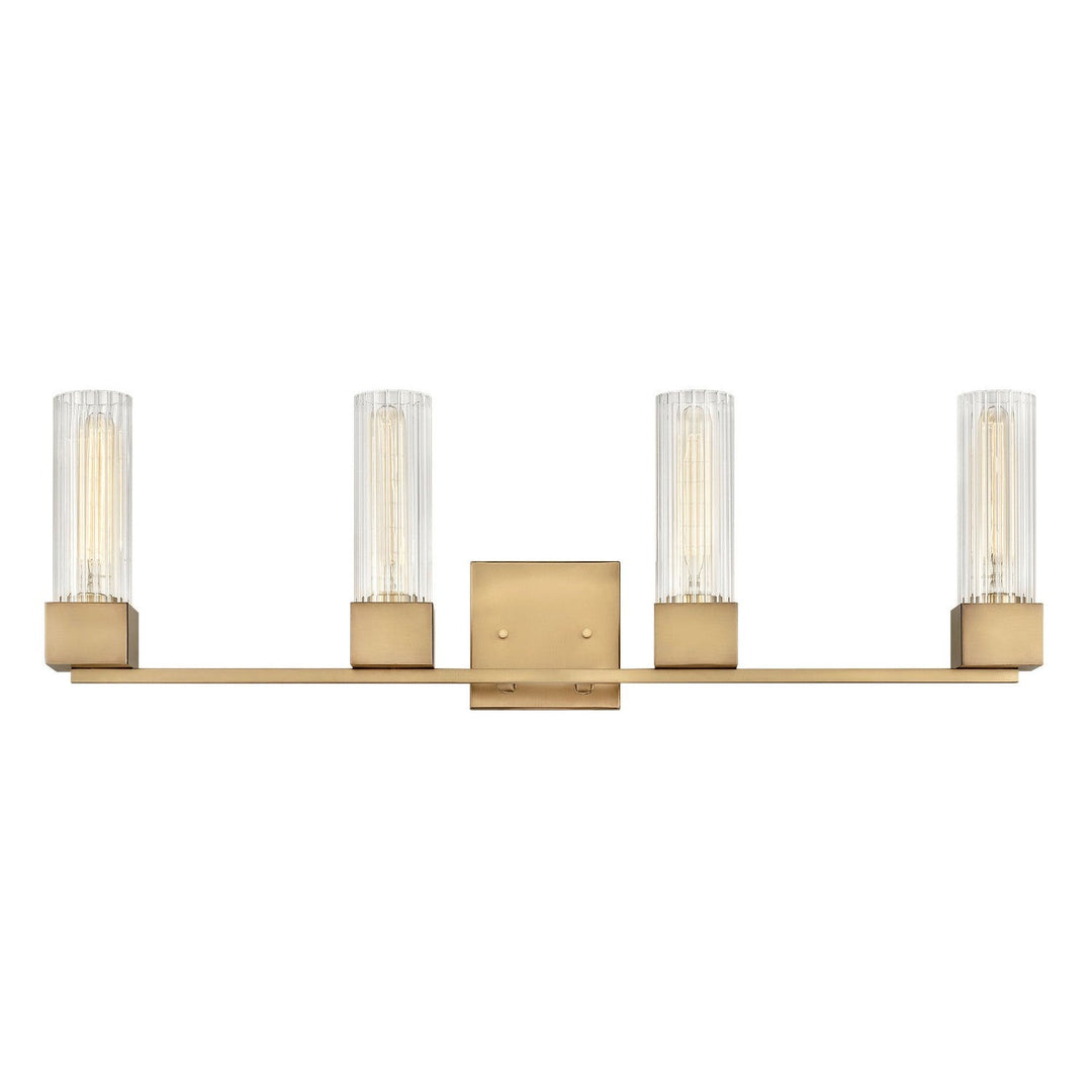 Hinkley Xander 5974HB Bath Vanity Light 32 in. wide - Heritage Brass