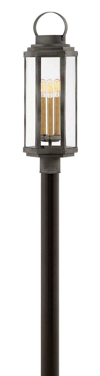 Hinkley Lighting 2537DZ  Danbury Outdoor Aged Zinc