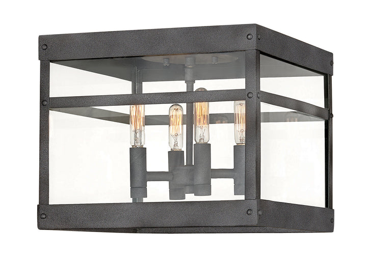 Hinkley Lighting 2803DZ  Porter Outdoor Aged Zinc