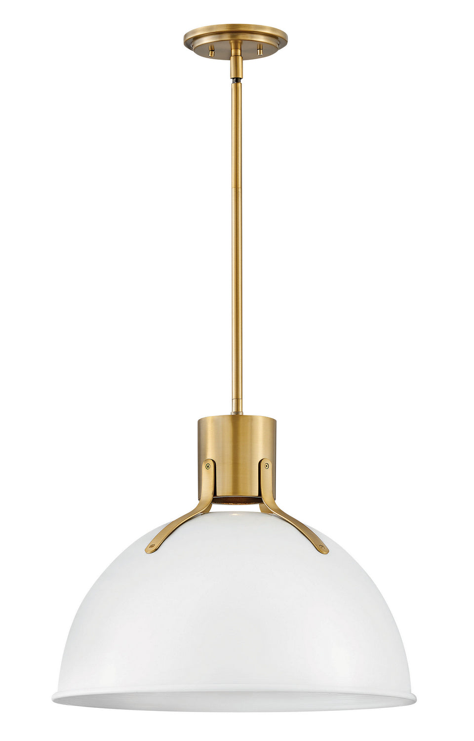 Hinkley Argo 3483PT Pendant Light - Polished White