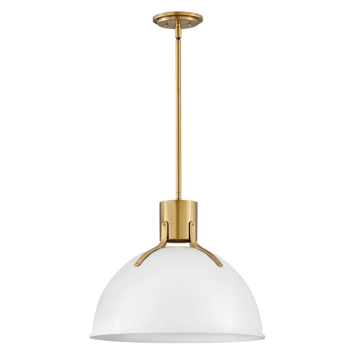 Hinkley Argo 3483PT Pendant Light - Polished White