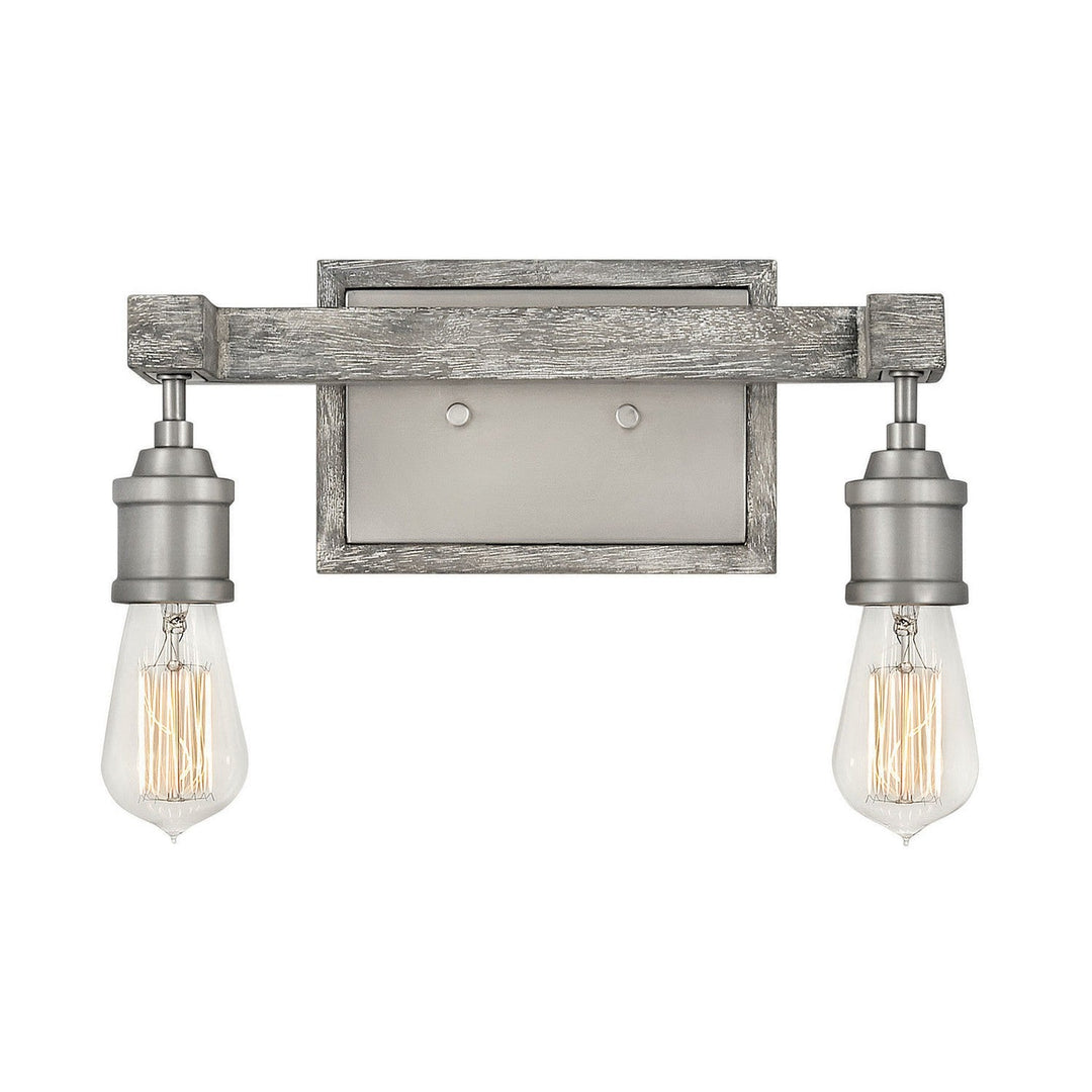 Hinkley Denton 5762PW Bath Vanity Light 14 in. wide - Pewter