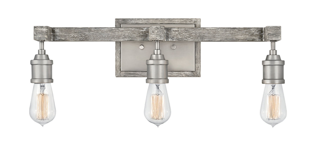 Hinkley Denton 5763PW Bath Vanity Light 22 in. wide - Pewter