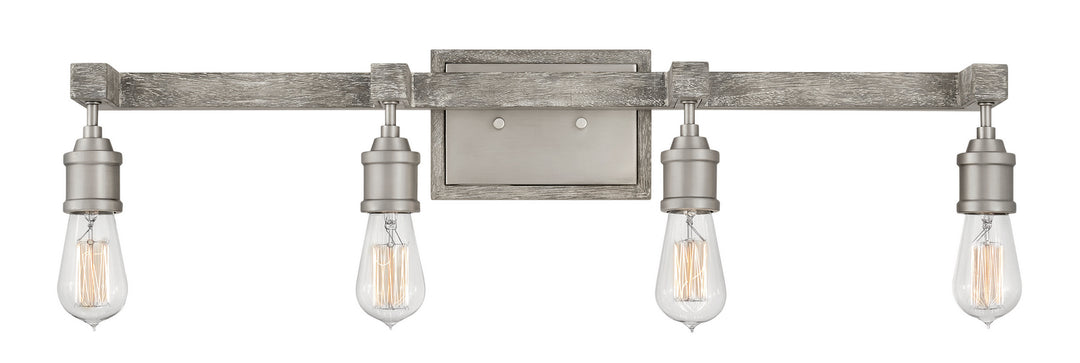 Hinkley Denton 5764PW Bath Vanity Light 5 in. wide - Pewter