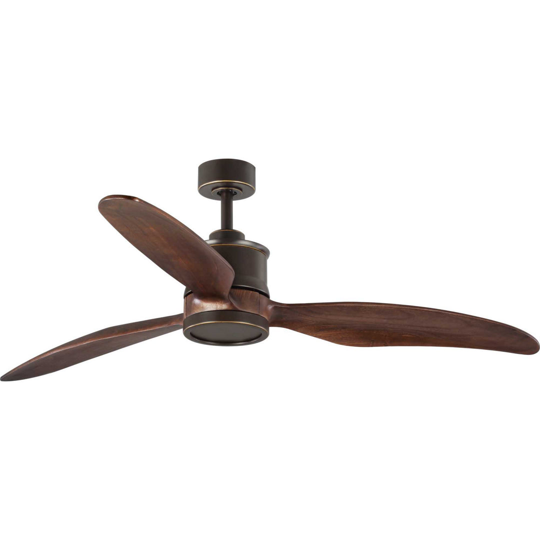 Progress Farris P250002-108-30 Ceiling Fan - Oil Rubbed Bronze, Walnut/