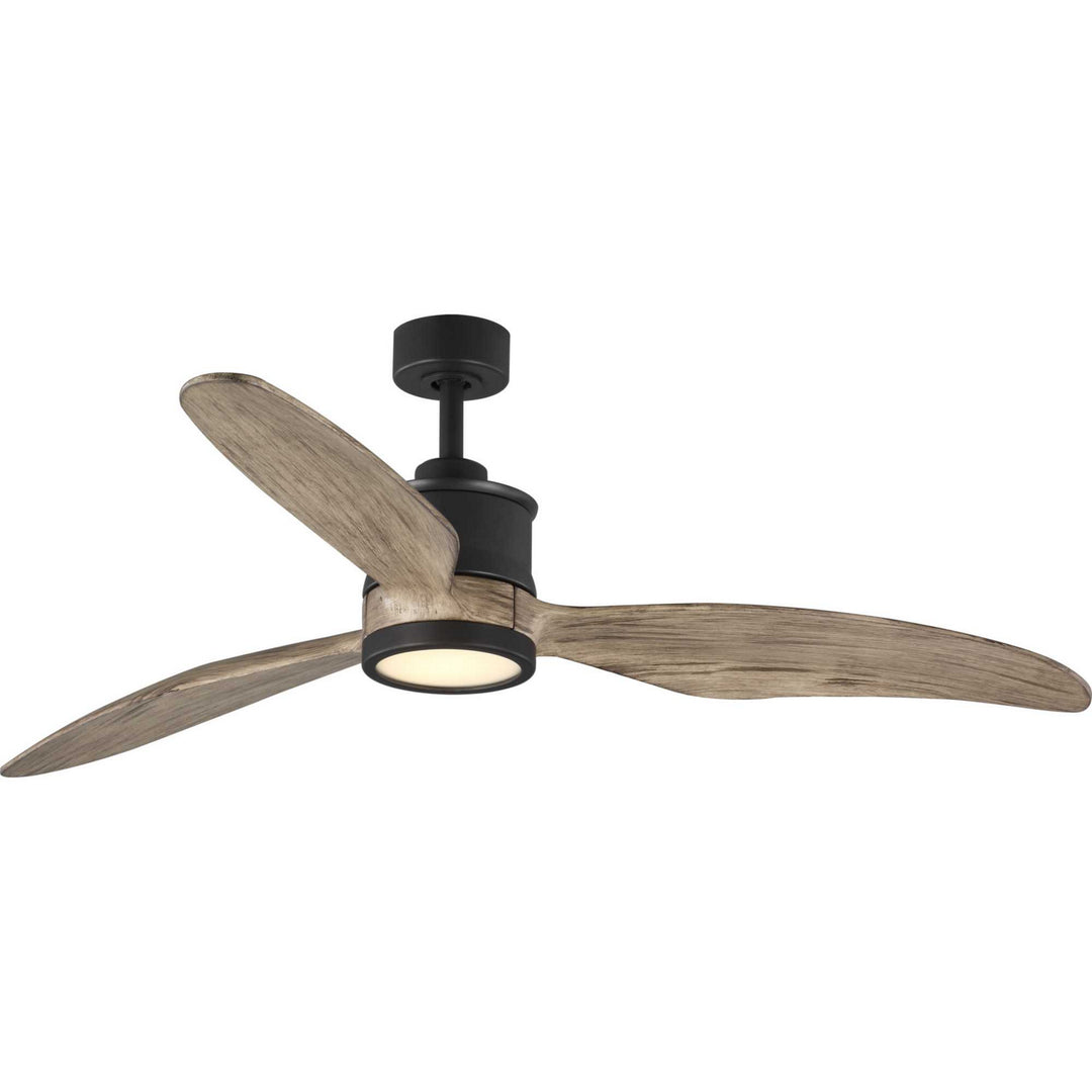 Progress Farris P250002-143-30 Ceiling Fan - Graphite, Driftwood/