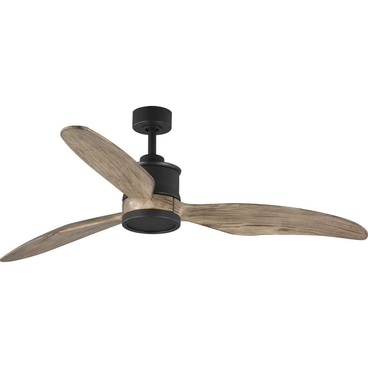 Progress Farris P250002-143-30 Ceiling Fan - Graphite, Driftwood/