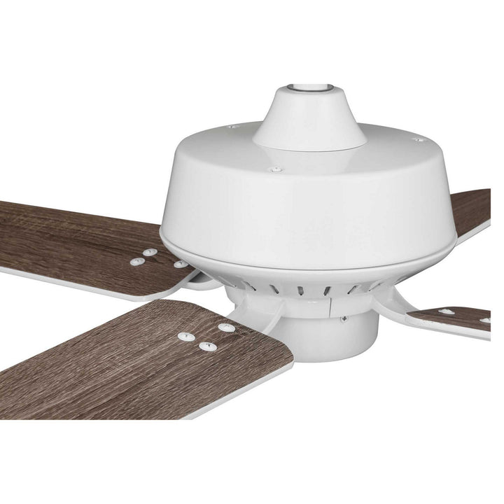 Progress Drift P250008-030 Ceiling Fan - White, White, Driftwood/