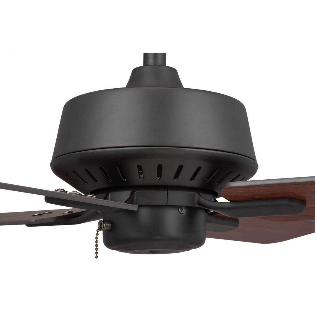 Progress Drift P250008-129 Ceiling Fan - Architectural Bronze, Medium Cherry, Classic Walnut/