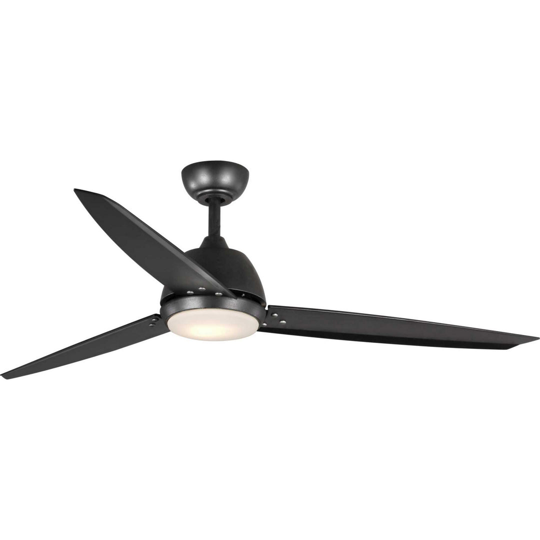 Progress Oriole P2592-3130K Ceiling Fan - Black, Black/