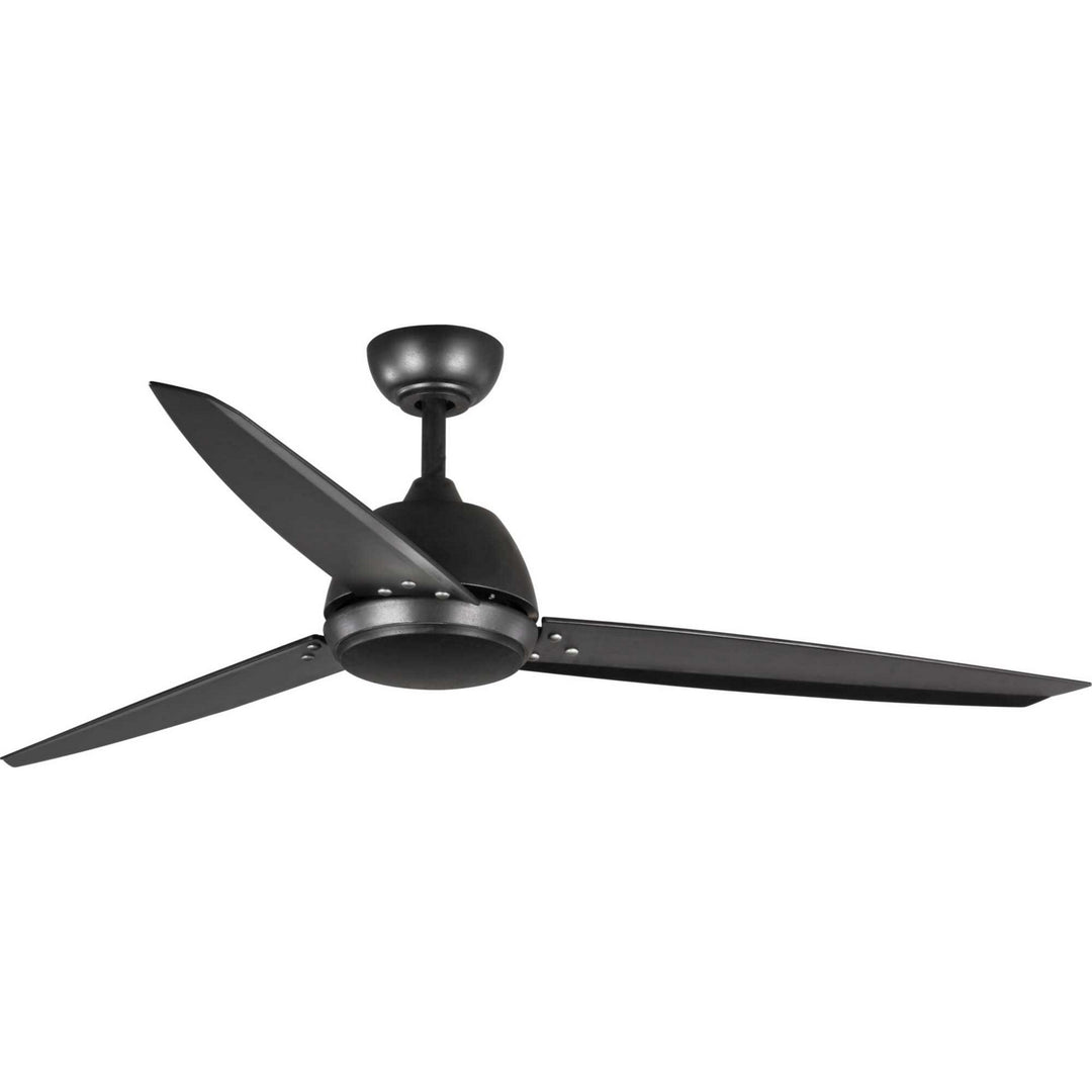 Progress Oriole P2592-3130K Ceiling Fan - Black, Black/