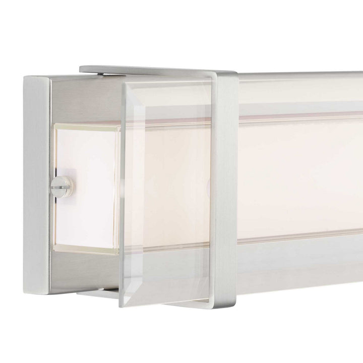 Progress Miter LED P300152-009-30 Bath Vanity Light 24 in. wide - Brushed Nickel