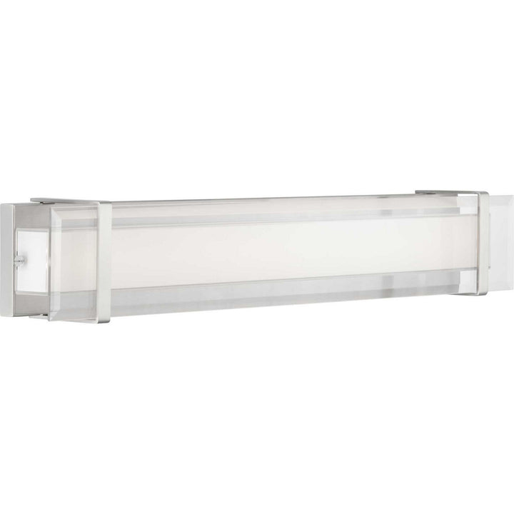 Progress Miter LED P300153-009-30 Bath Vanity Light 34 in. wide - Brushed Nickel