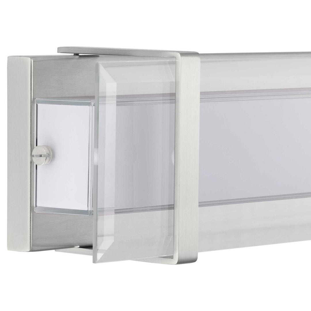 Progress Miter LED P300153-009-30 Bath Vanity Light 34 in. wide - Brushed Nickel