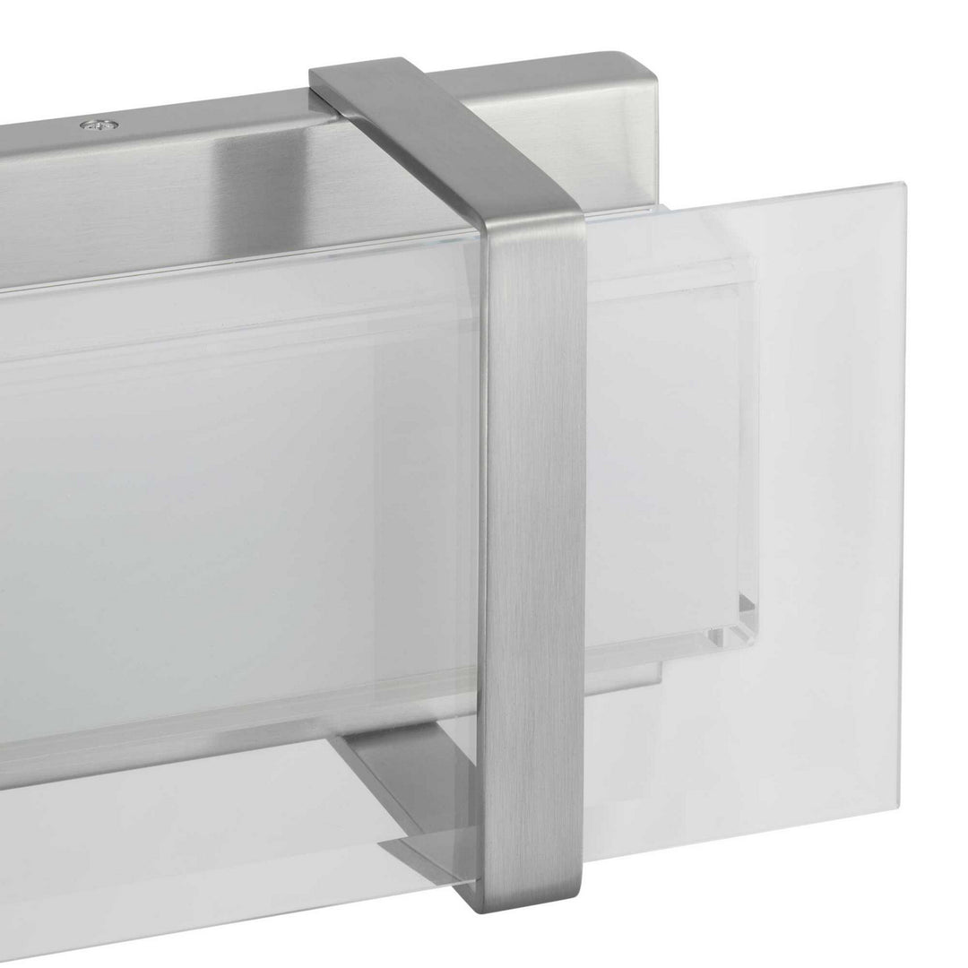 Progress Miter LED P300153-009-30 Bath Vanity Light 34 in. wide - Brushed Nickel