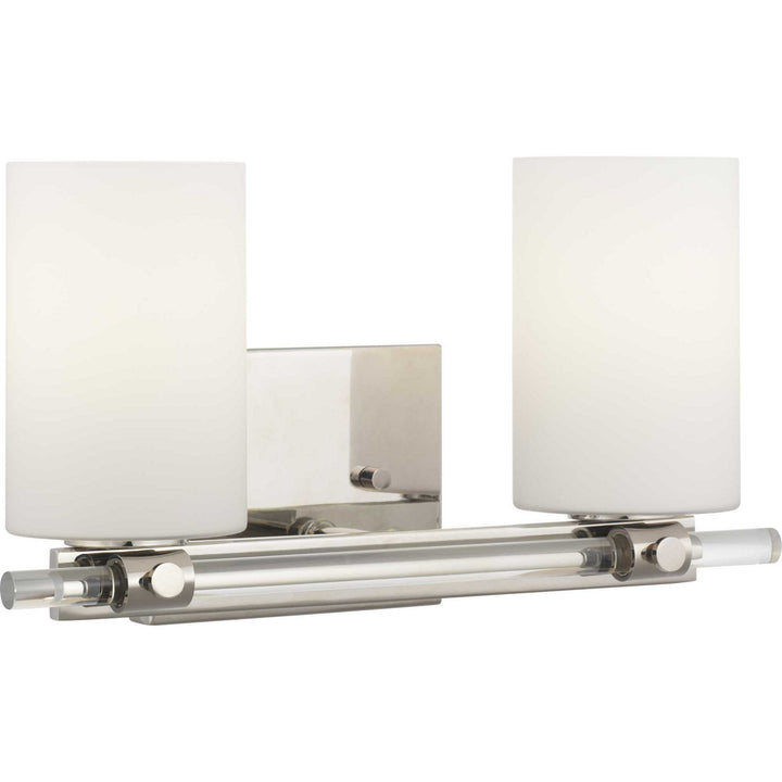 Progress Lisbon P300198-104 Bath Vanity Light 18 in. wide - Polished Nickel