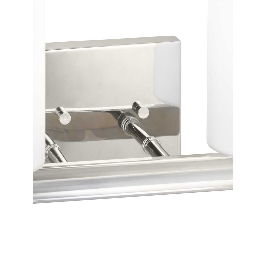 Progress Lisbon P300198-104 Bath Vanity Light 18 in. wide - Polished Nickel