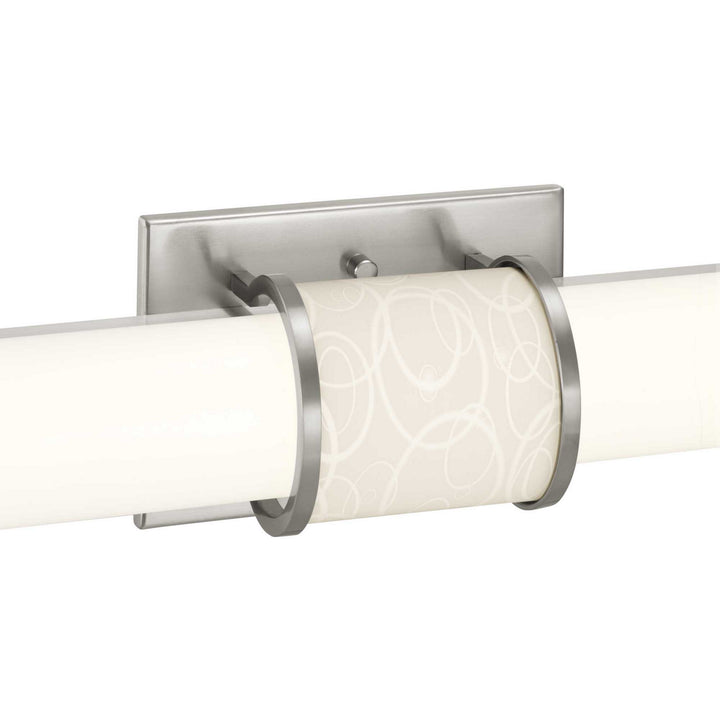 Progress Phase 1.2 Led P300205-009-30 Bath Vanity Light 24 in. wide - Brushed Nickel