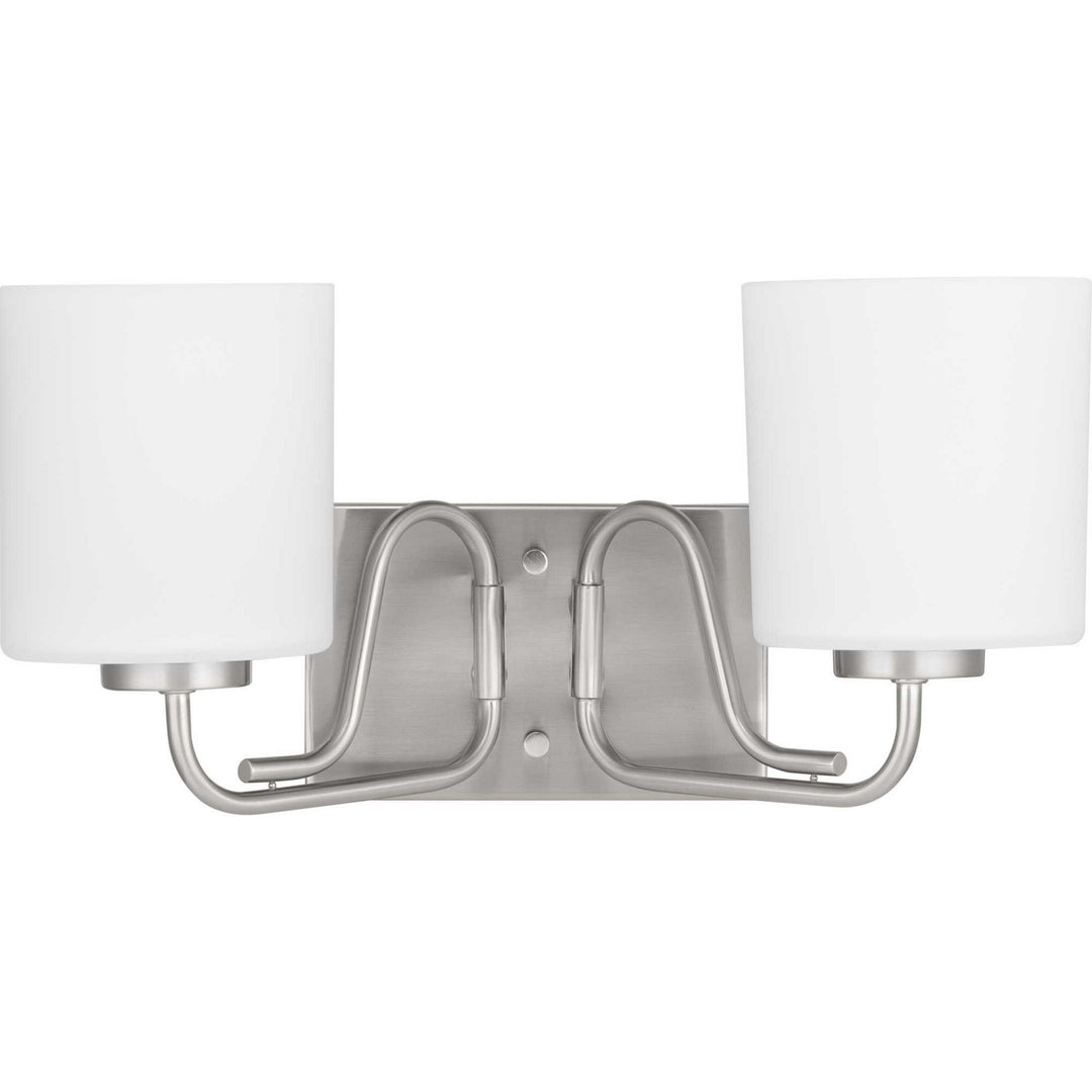 Progress Tobin P300219-009 Bath Vanity Light 16 in. wide - Brushed Nickel
