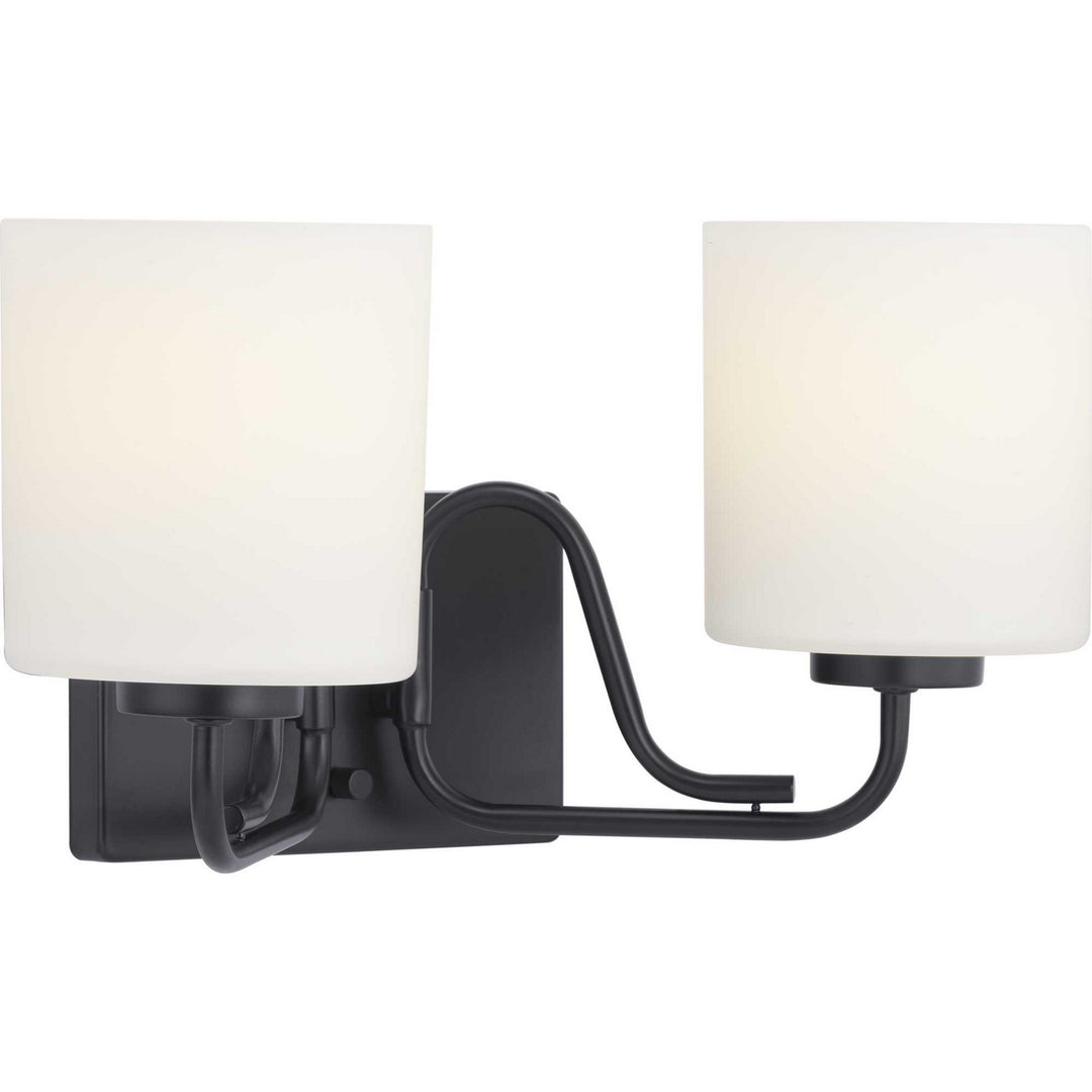 Progress Tobin P300219-031 Bath Vanity Light 16 in. wide - Matte Black