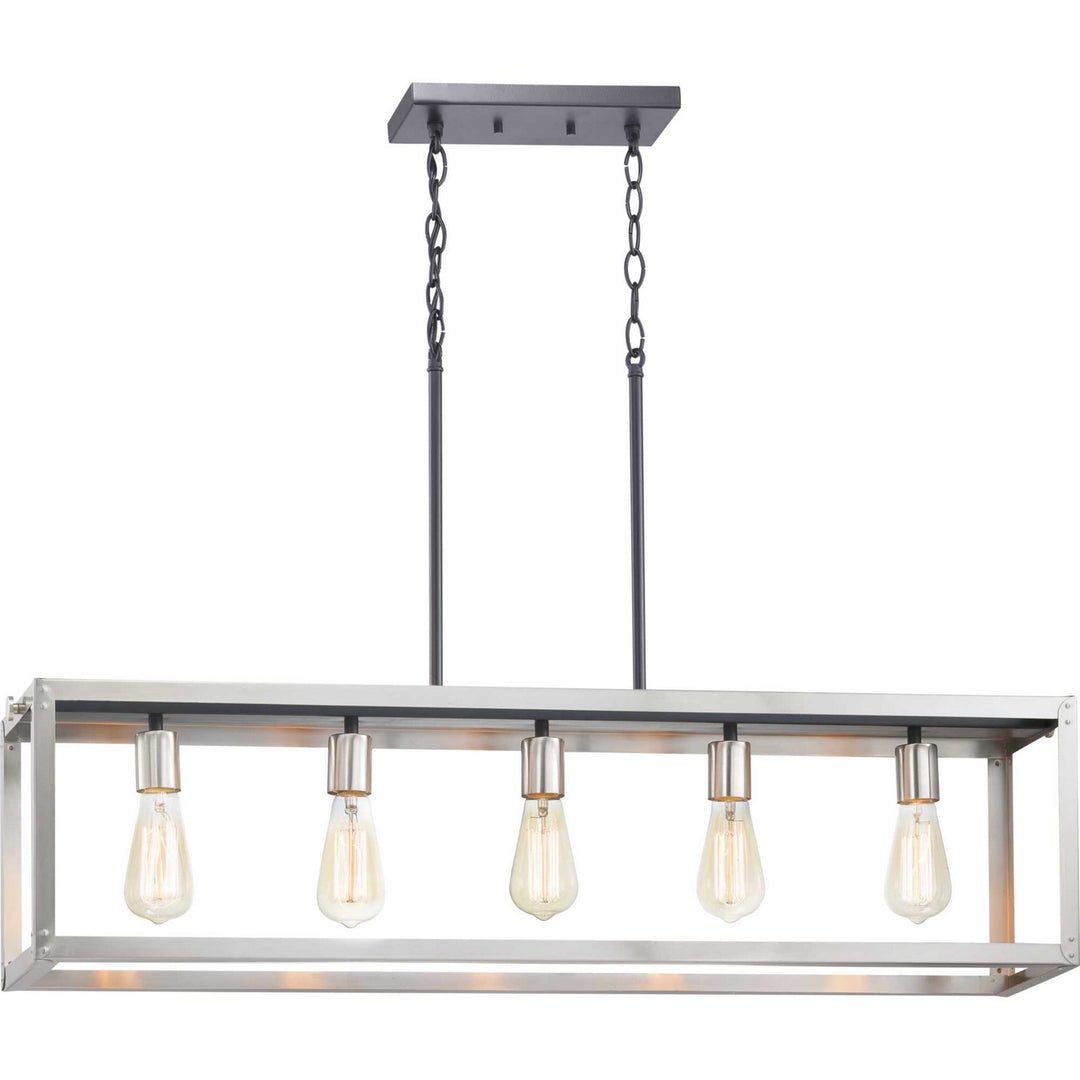 Progress Union Square P400145-135 Pendant Light - Stainless Steel