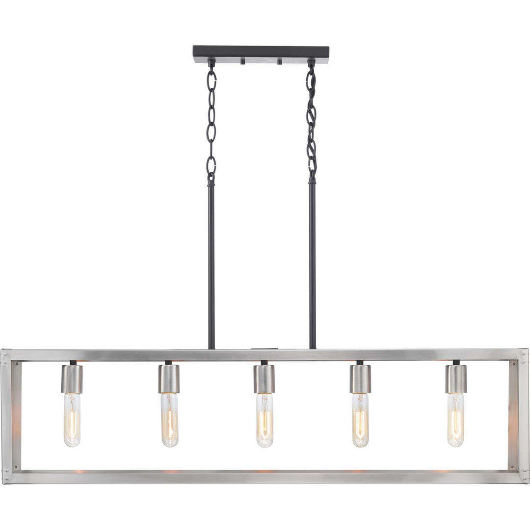 Progress Union Square P400145-135 Pendant Light - Stainless Steel