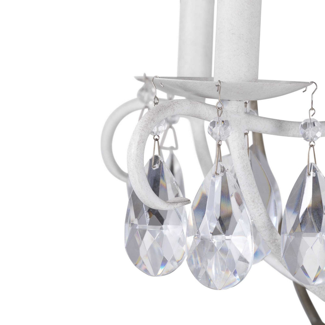 Progress Fleurette P400152-151 Chandelier Light - Cottage White