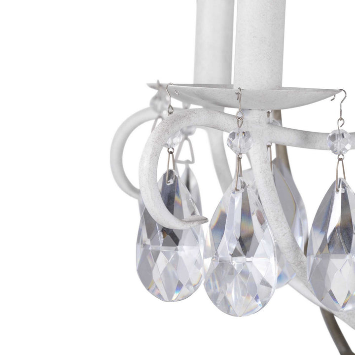 Progress Fleurette P400152-151 Chandelier Light - Cottage White