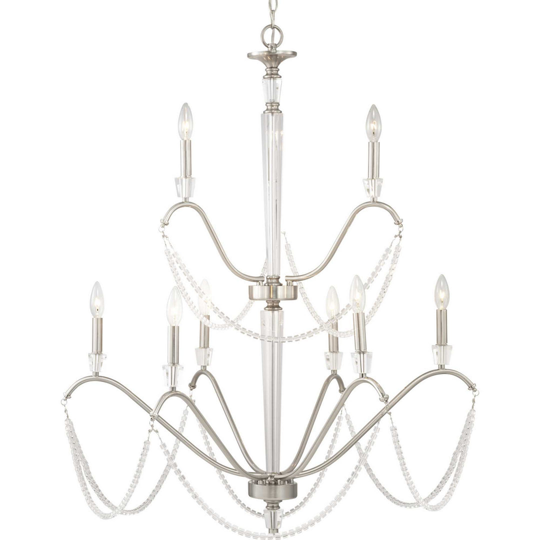 Progress Stratham P400161-009 Chandelier Light - Brushed Nickel