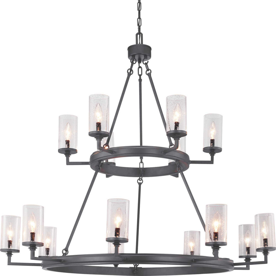Progress Gresham P400166-143 Chandelier Light - Graphite