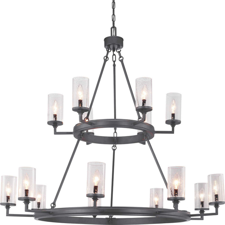 Progress Gresham P400166-143 Chandelier Light - Graphite