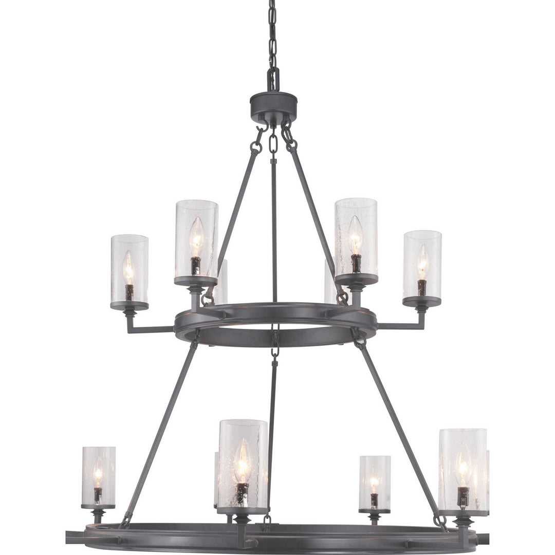 Progress Gresham P400166-143 Chandelier Light - Graphite