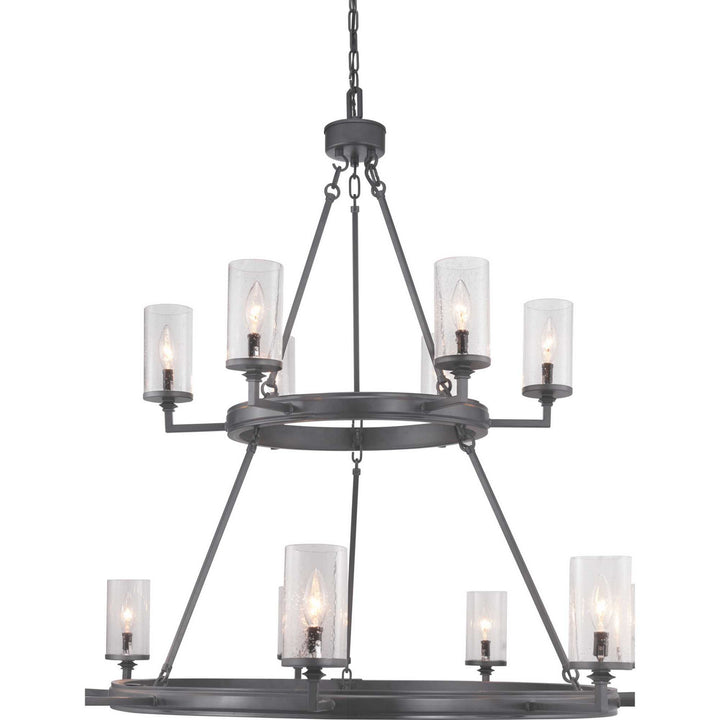Progress Gresham P400166-143 Chandelier Light - Graphite