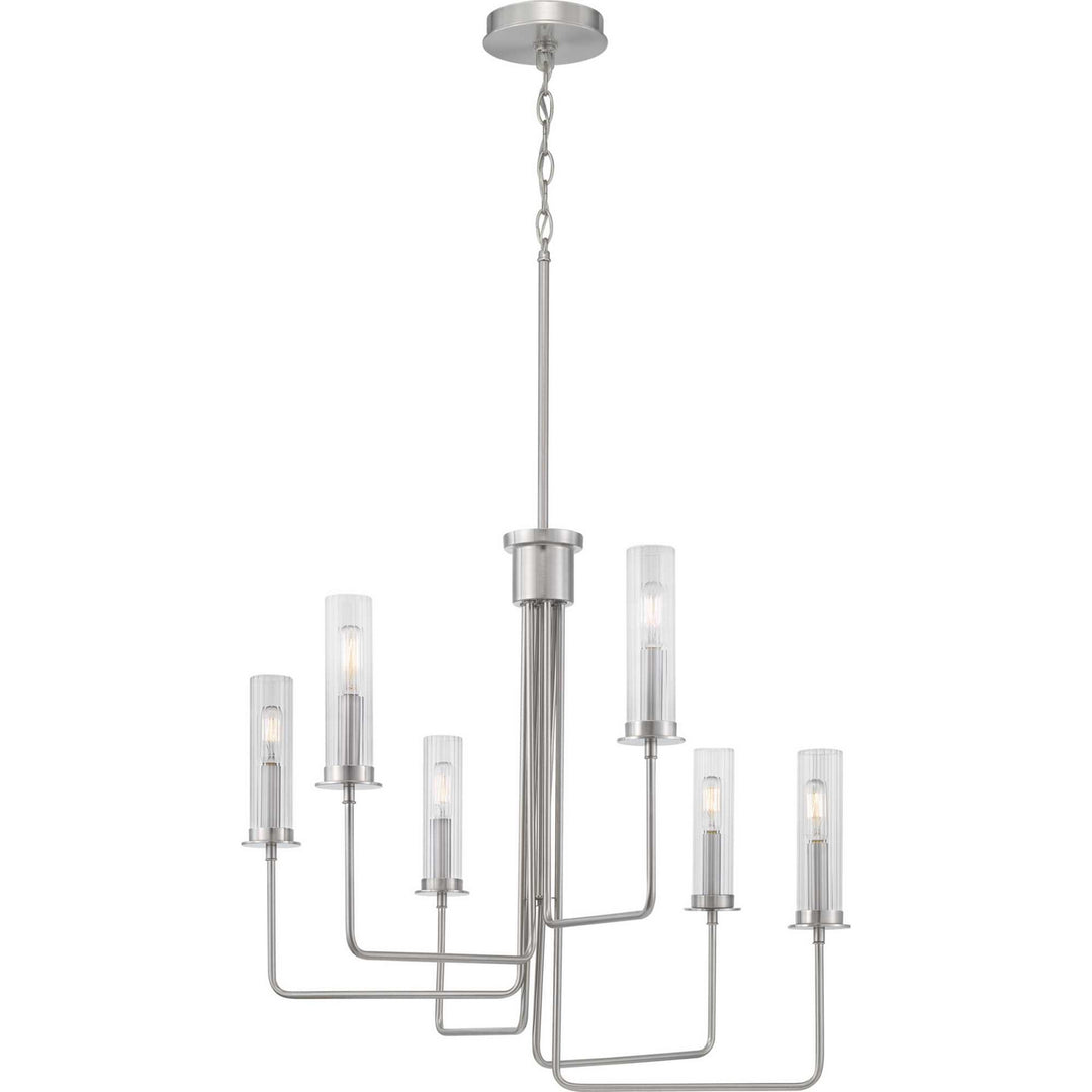 Progress Rainey P400168-009 Chandelier Light - Brushed Nickel