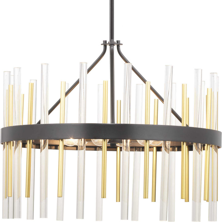 Progress Orrizo P400176-031 Chandelier Light - Black